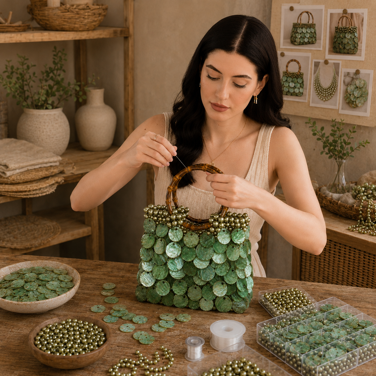 El Yapımı Çanta ile Lüksü Yeniden Keşfedin: Atelier Emine