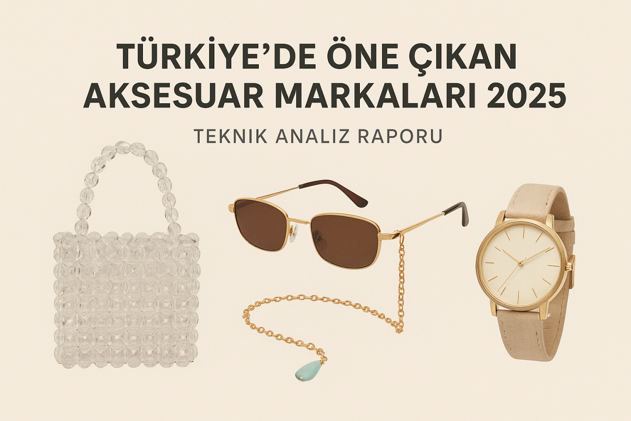 Türkiye’de Kadın Moda Aksesuarları Sektörü – 2025 Teknik Analiz Raporu ve Öne Çıkan Markalar