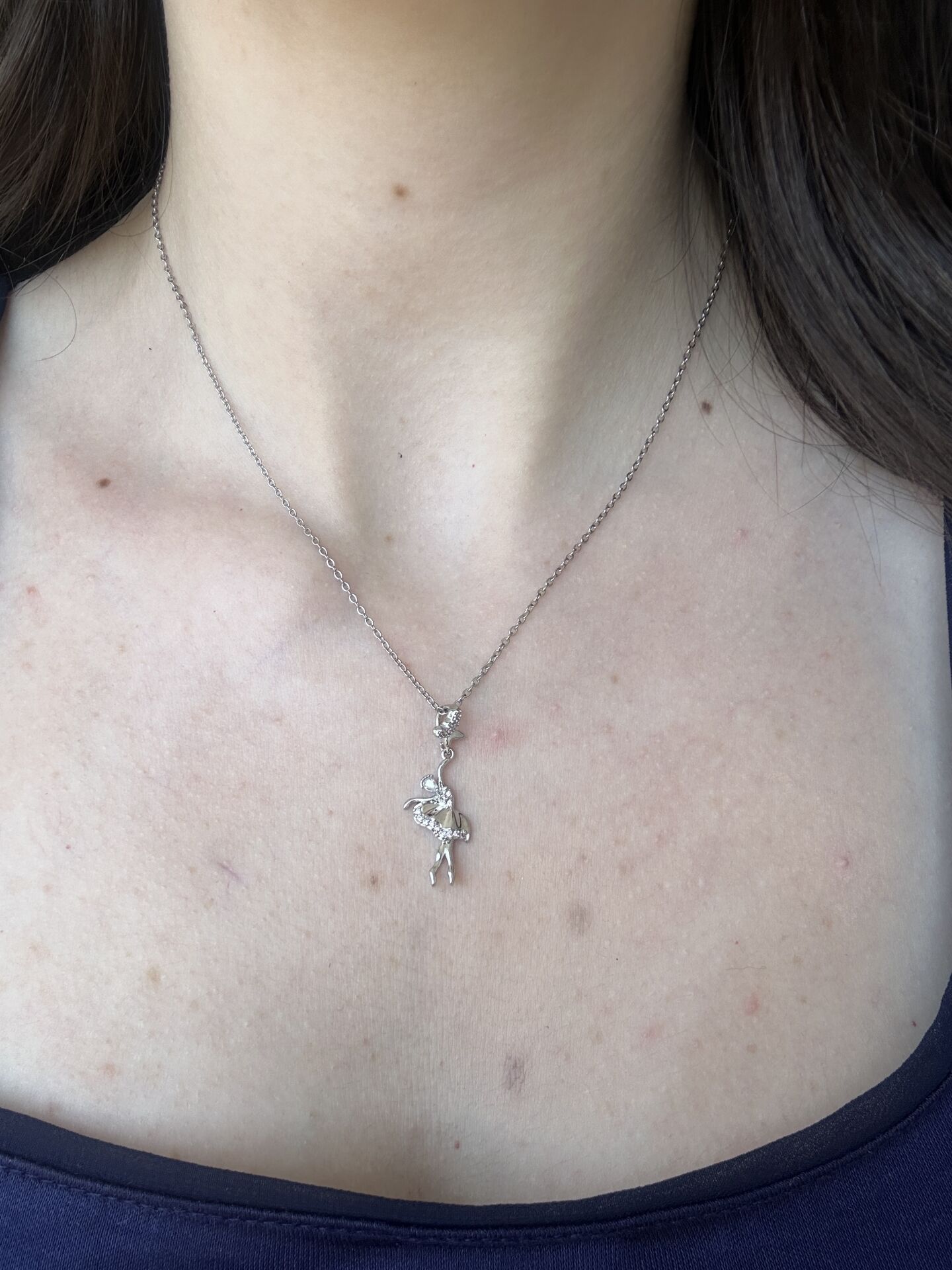 Silver Balerin Kolye