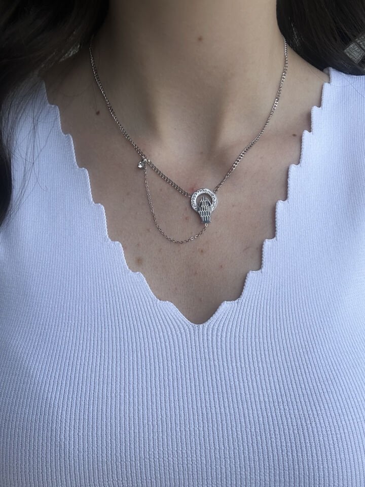 Snake Figure Necklace