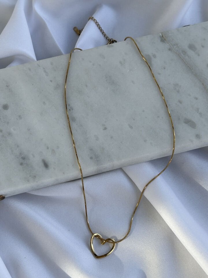 Love Knot Gold Necklace