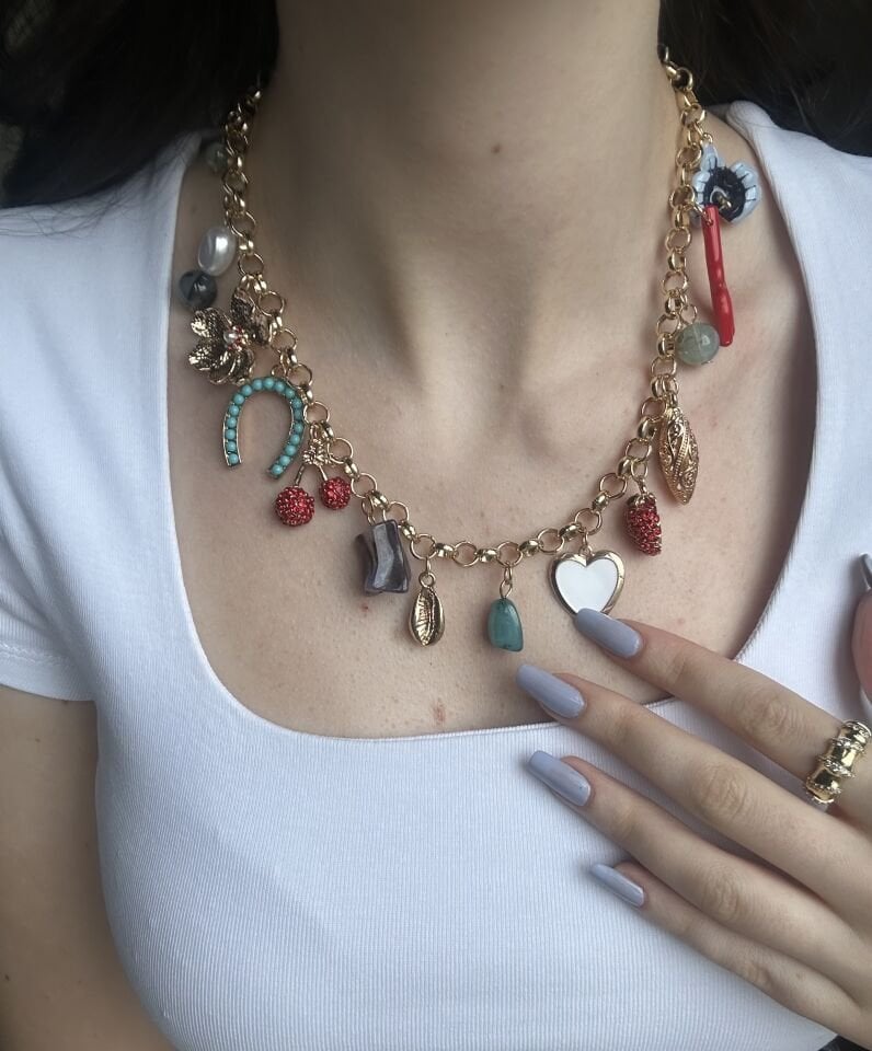 Multi Charm Necklace