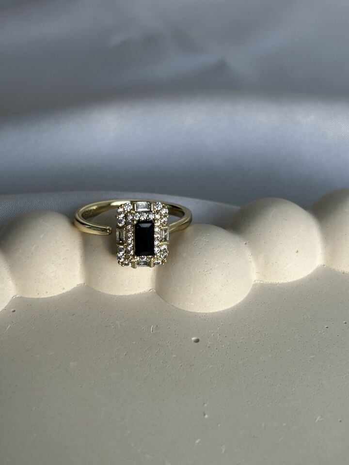 Siyah Baget Taş Yüzük