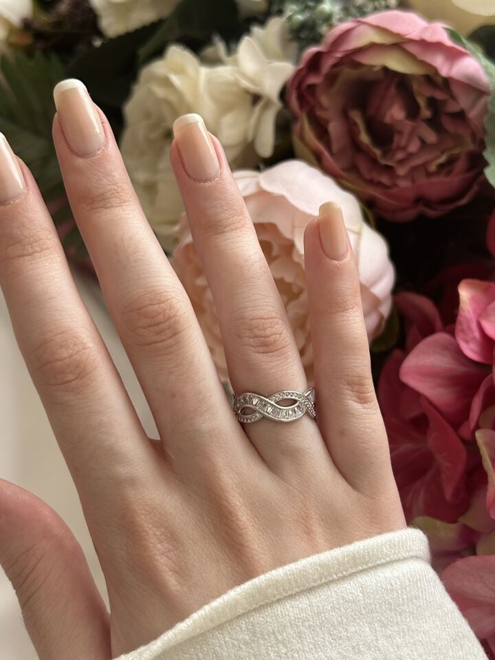 Sarmal Yapı Gümüş Yüzük