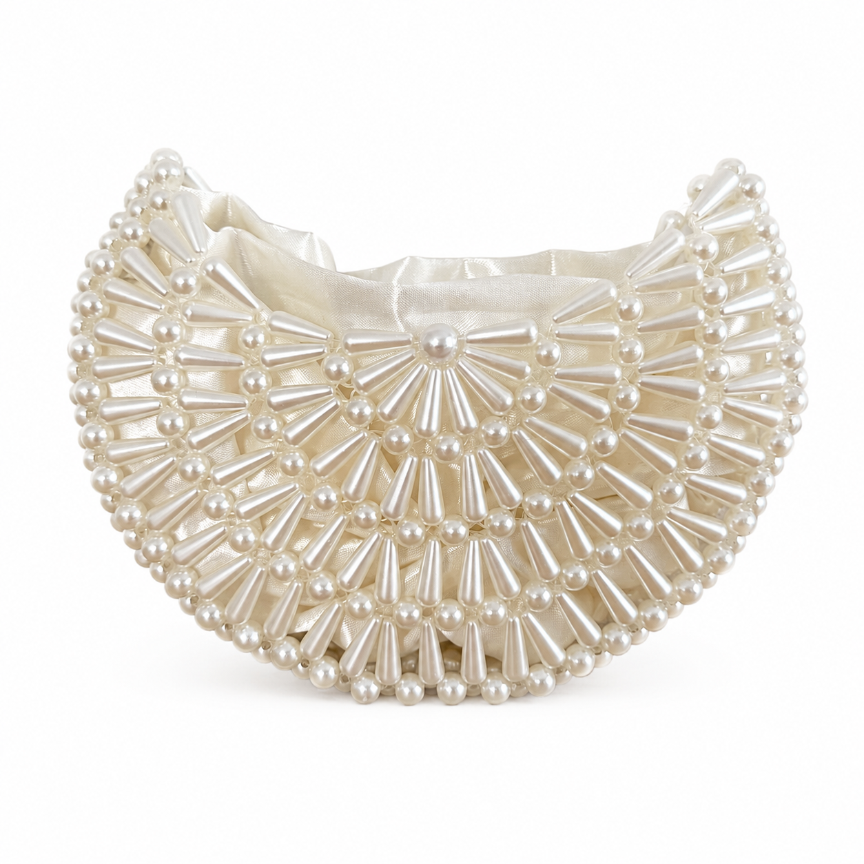 Clutch Pearly — Pearl Weave Couture inci clutch