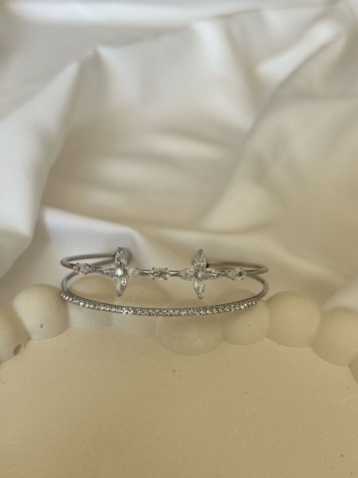 Lotus Çiçekli Ayarlanabilir Bileklik