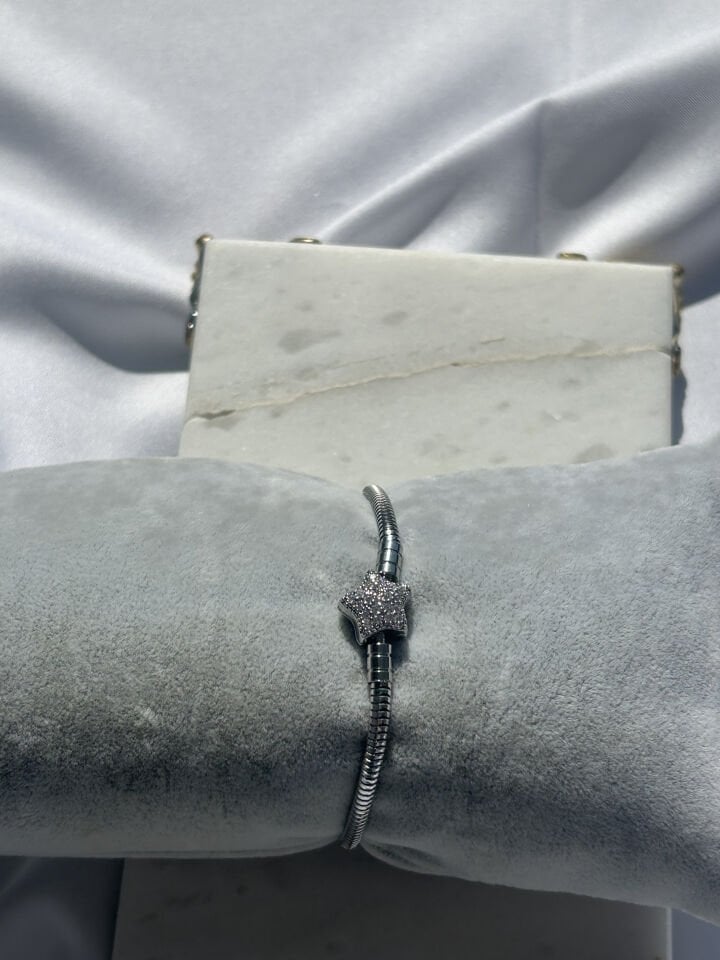 Stone Star Charm Pandora Bracelet