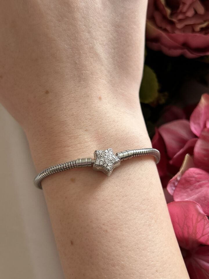 Stone Star Charm Pandora Bracelet