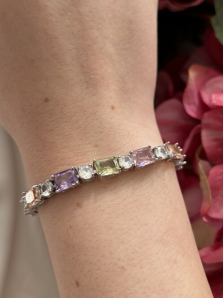 VIP Colorful Baguette Bracelet