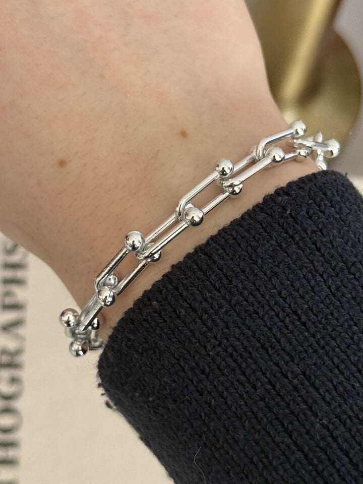 Steel Tiffany Bracelet