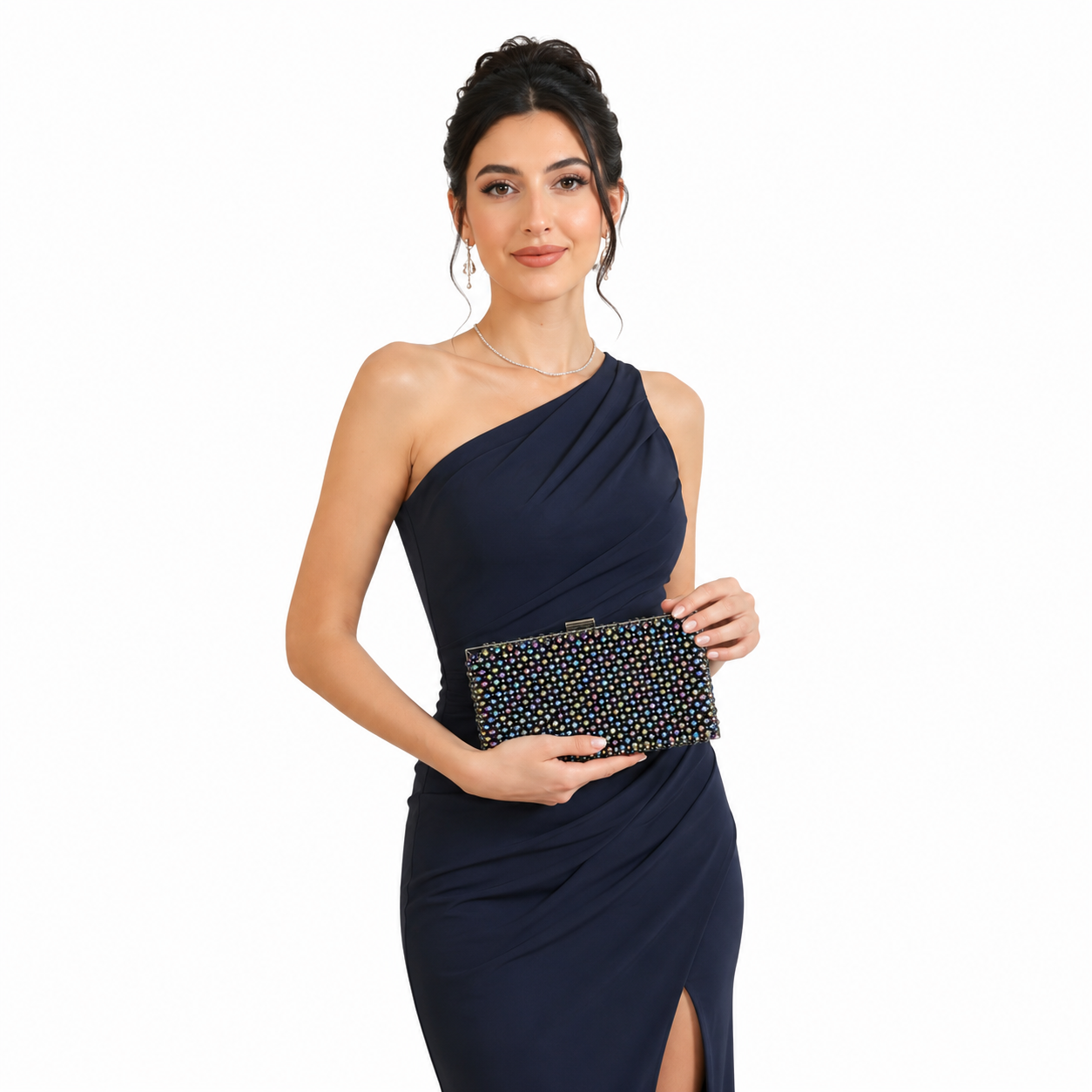Atelier Emine Clutch Melange En Ucuz Fiyatları ve Özellikleri Görsel 2