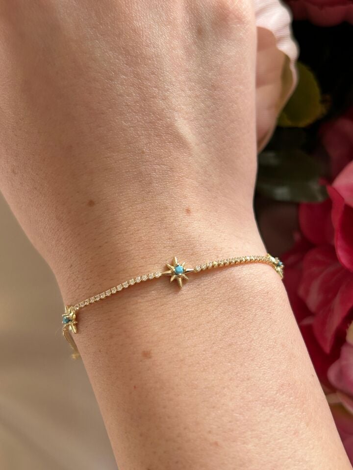 Blue Pole Star Waterway Bracelet