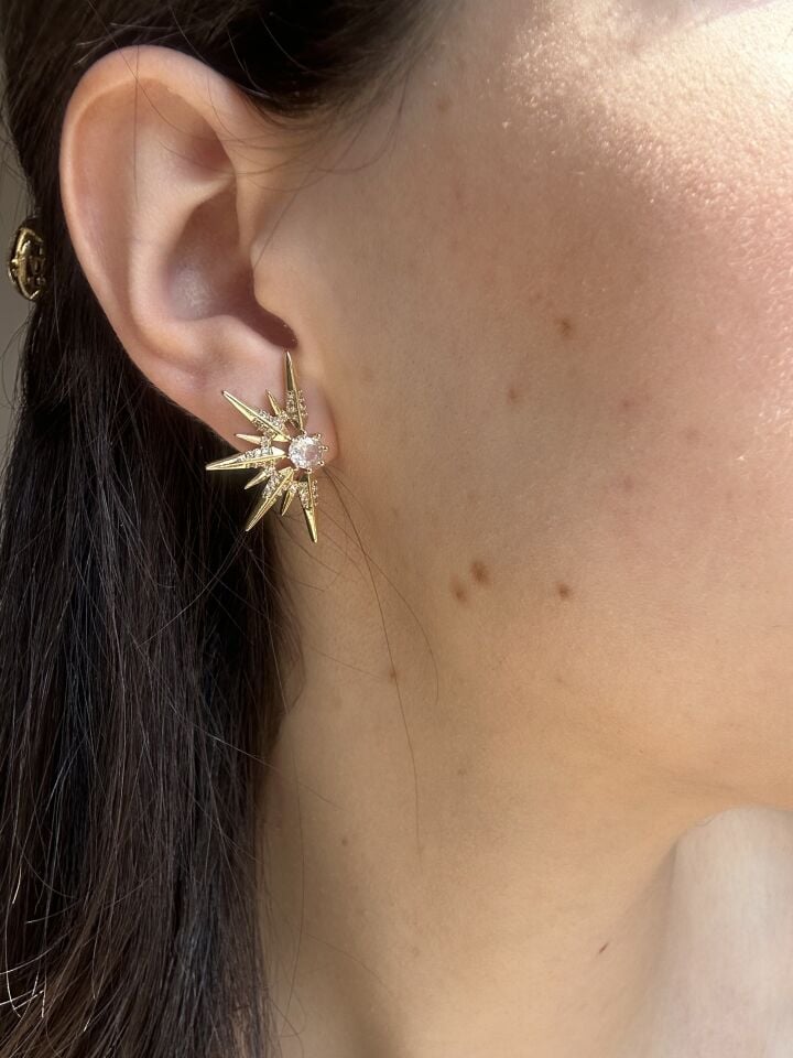 Tasarım Güneş Küpe