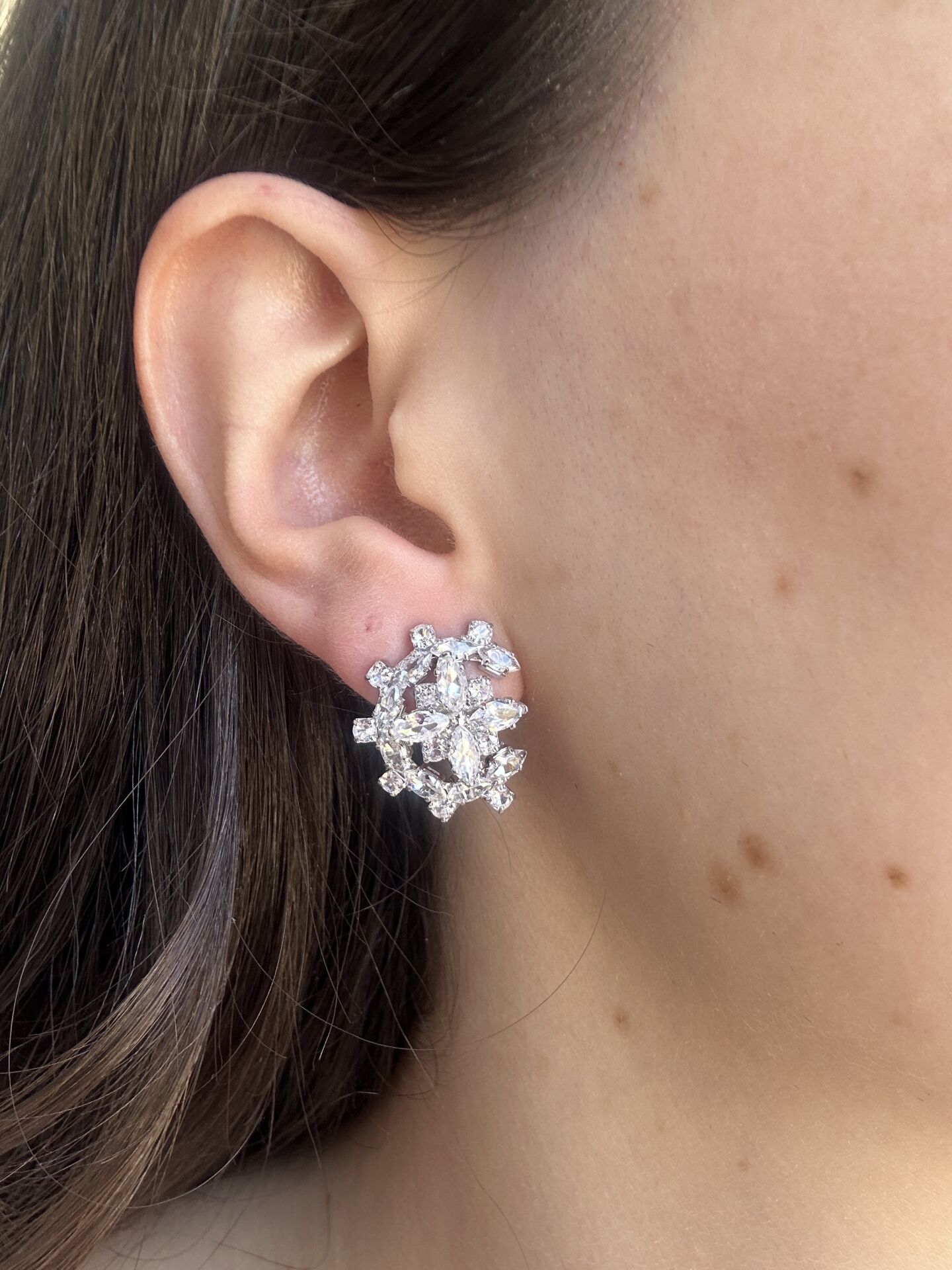 Tasarım Zirkon Taş Küpe