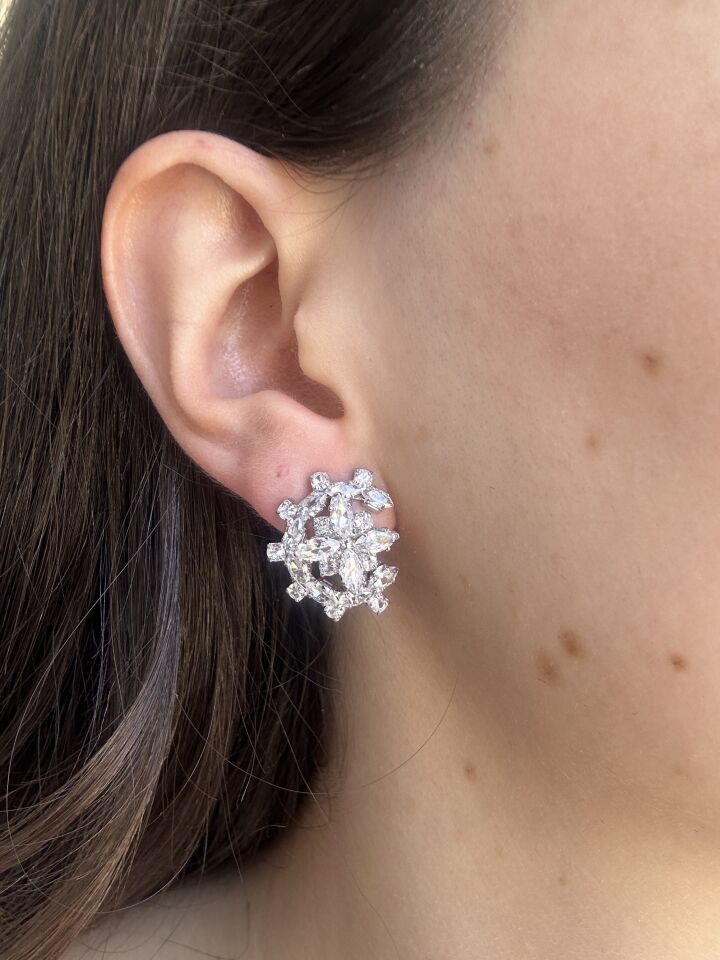 Tasarım Zirkon Taş Küpe