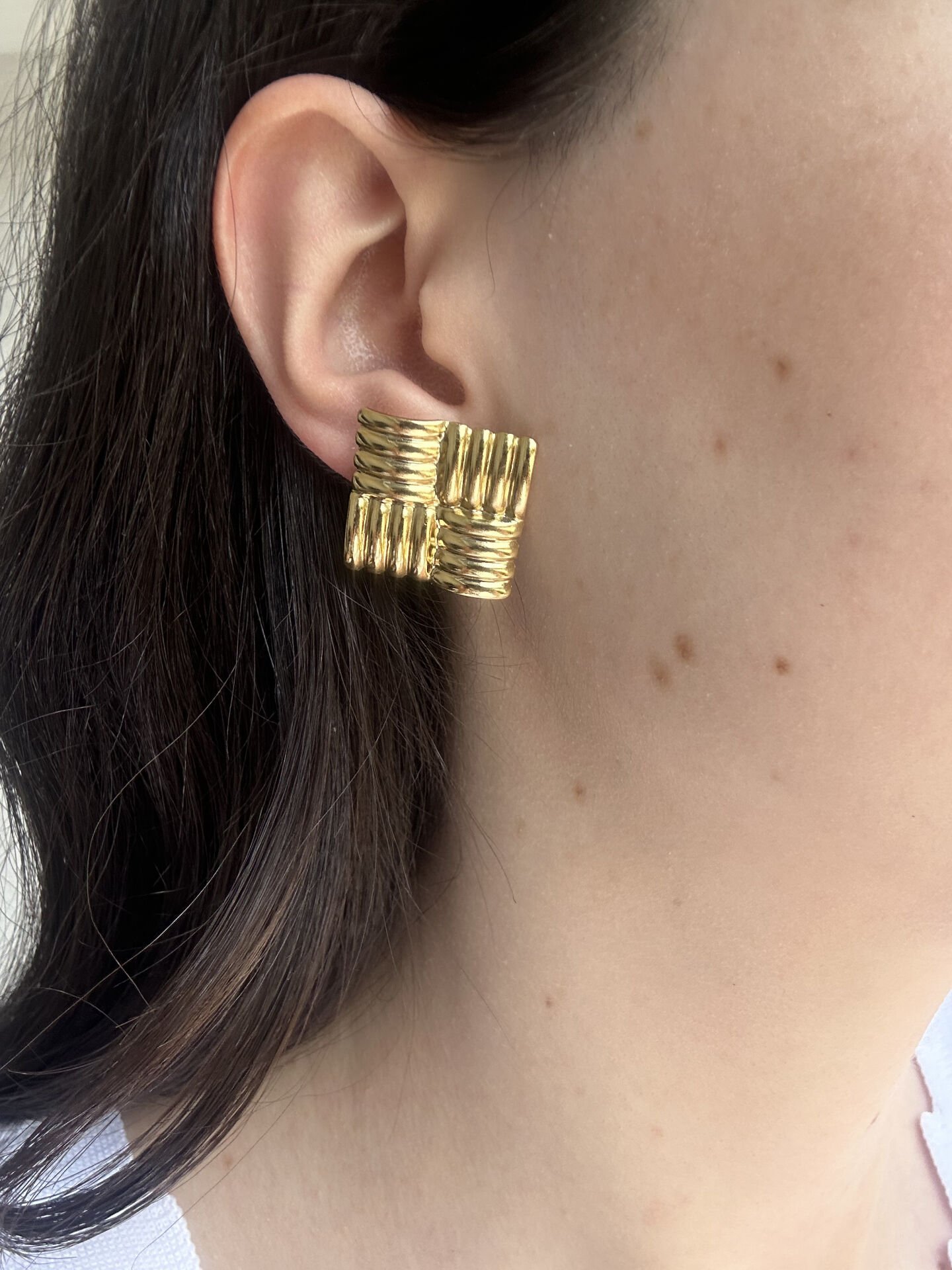 Geometrik Vintage Küpe