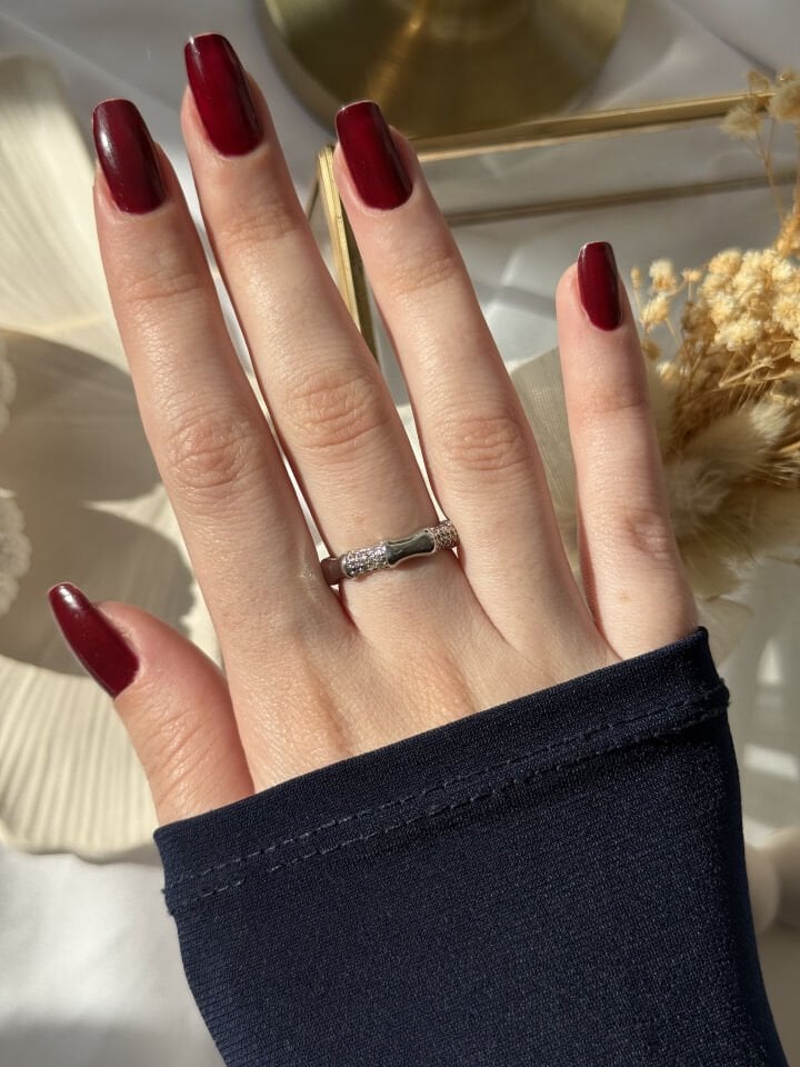 Diamond Pattern Ring