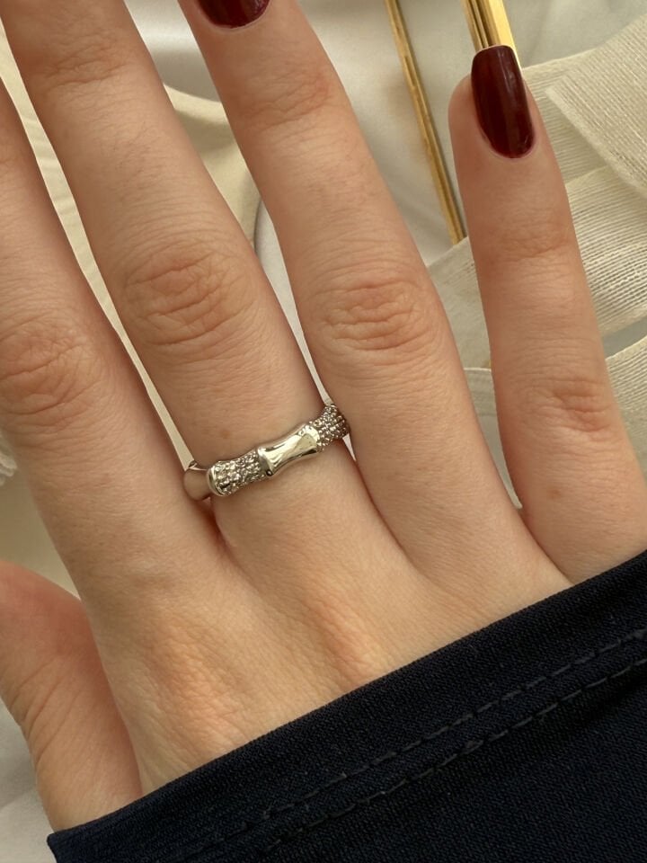 Diamond Pattern Ring