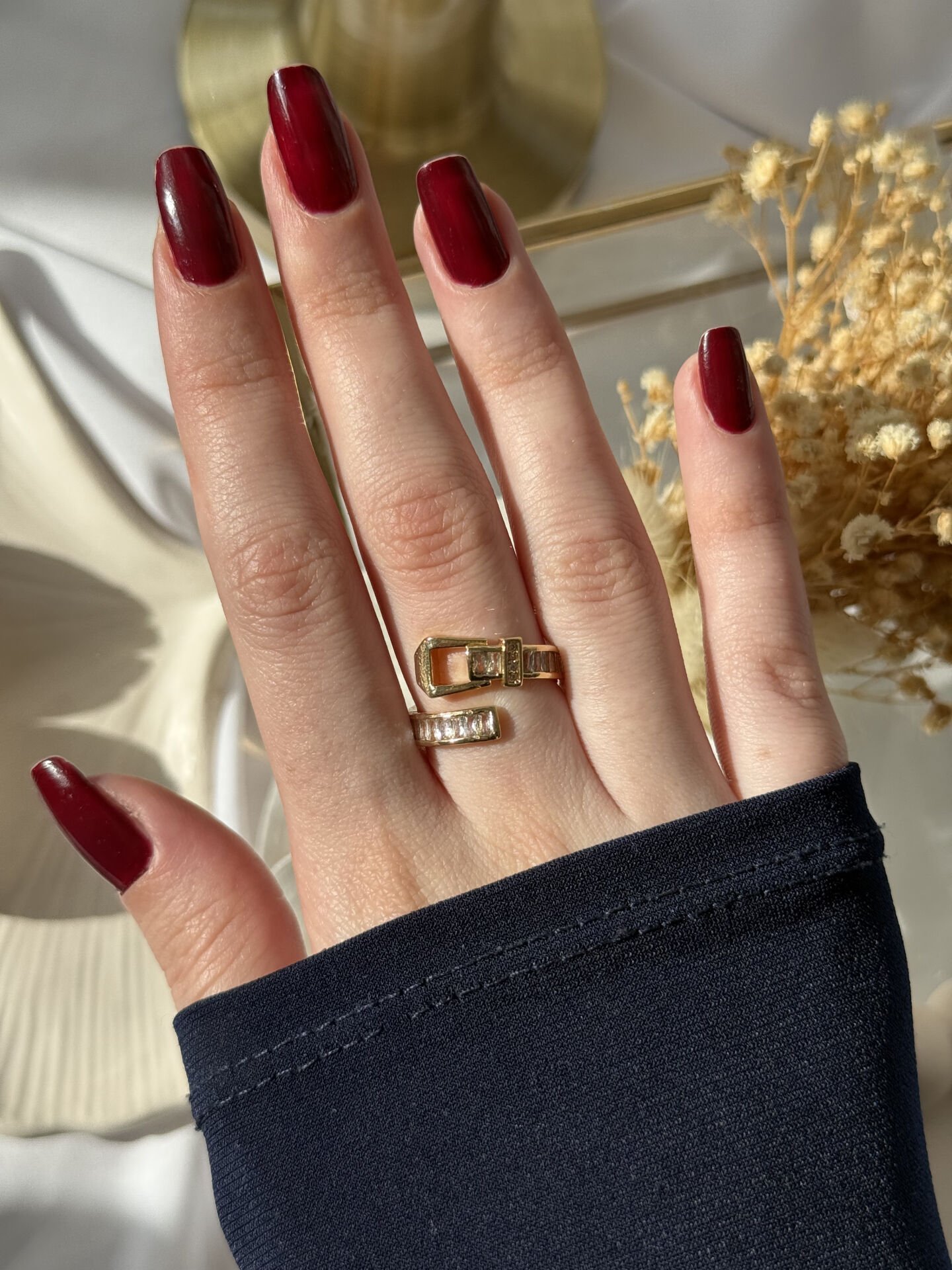 Yılan Model Gold Yüzük