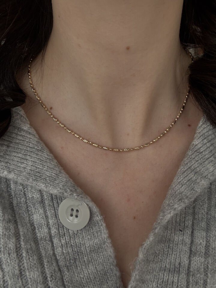 Gold Sparkling Dorika Necklace