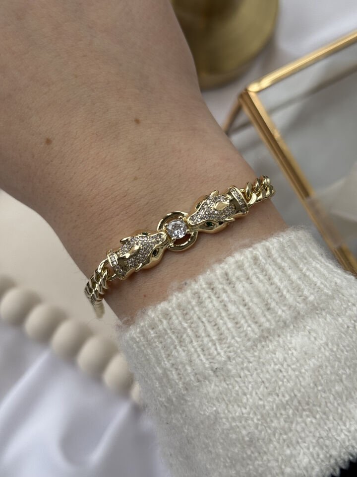 Kurt Figürlü Tasarım Bileklik