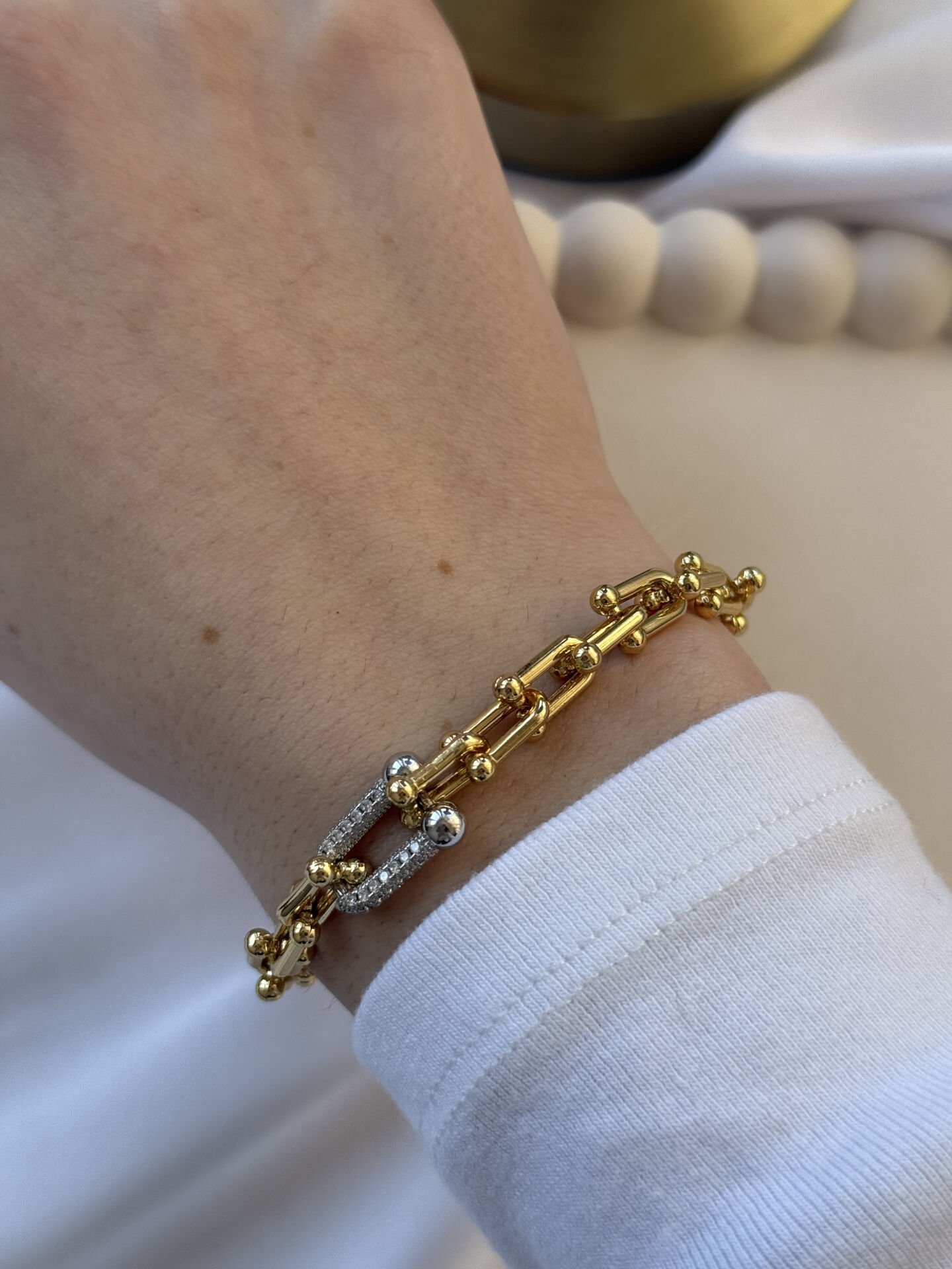 Çift Renk Tasarım Tıffany Bileklik