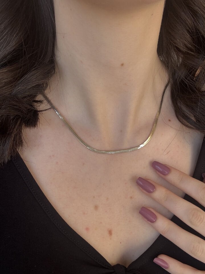 Gold Italian Chain Necklace