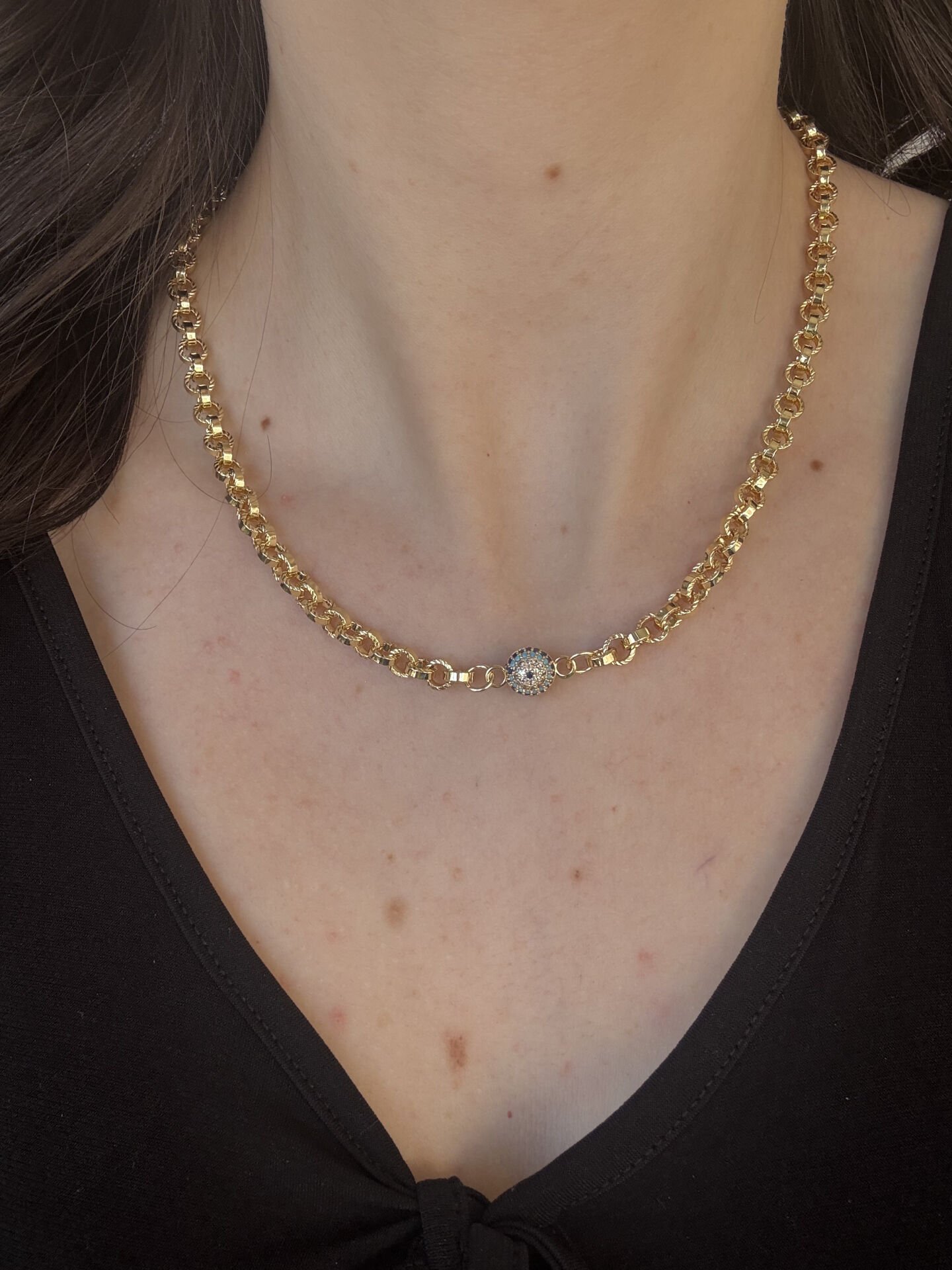 Evil Eye Zincir Kolye