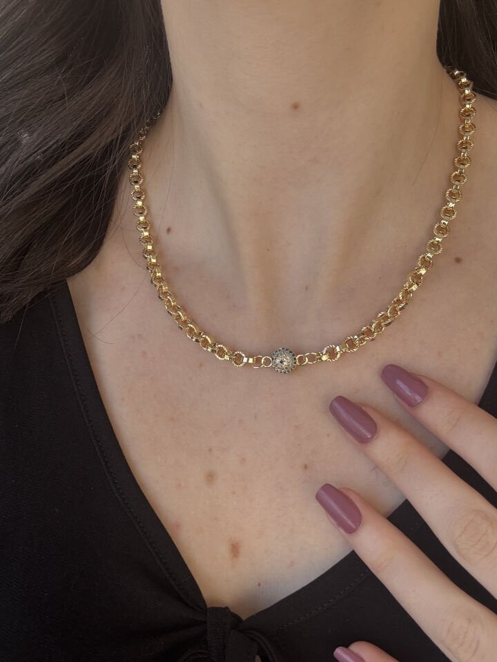 Evil Eye Zincir Kolye