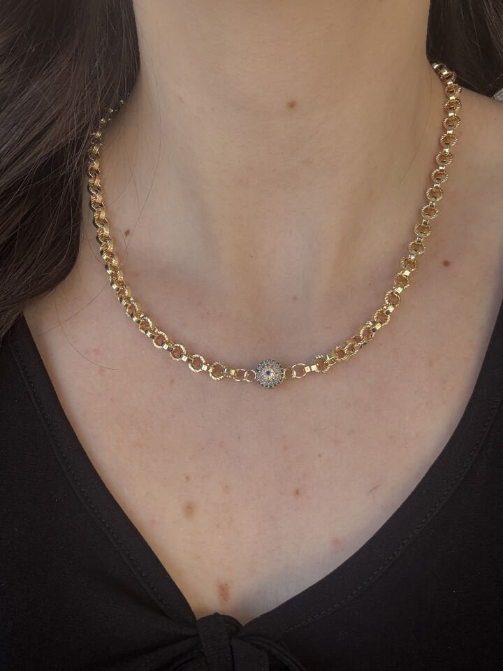 Evil Eye Zincir Kolye