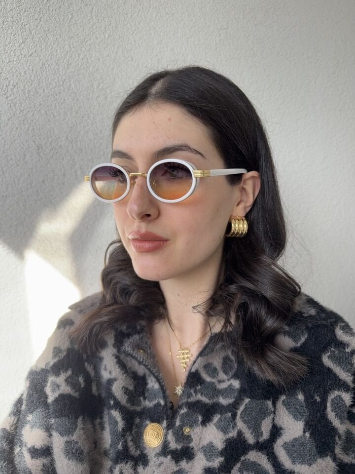 Renkli Cam İkon Güneş Gözlüğü