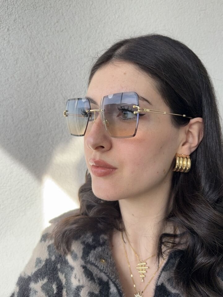 Gün Batımı Degrade Güneş Gözlüğü