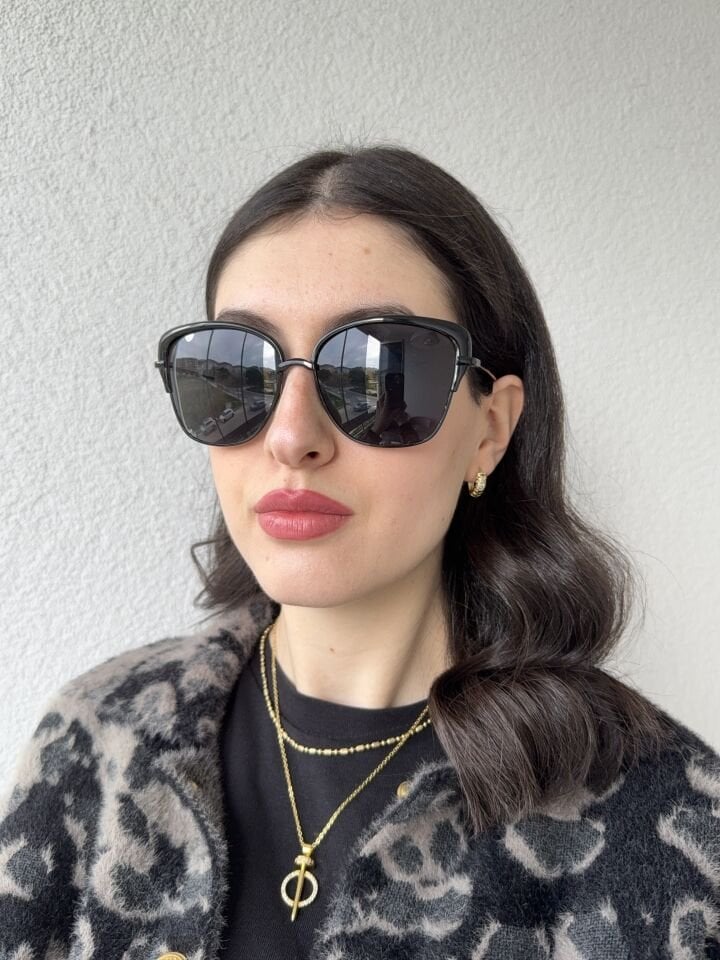 Cat Eye Siyah Güneş Gözlüğü