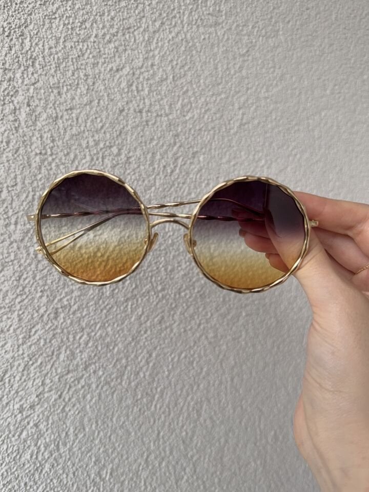 Vintage Çerçeve Cool Güneş Gözlüğü