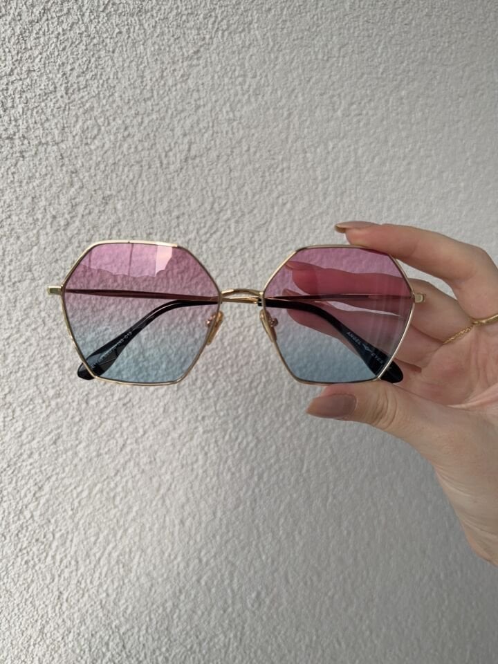 Geometrik Form Tarz Güneş Gözlüğü