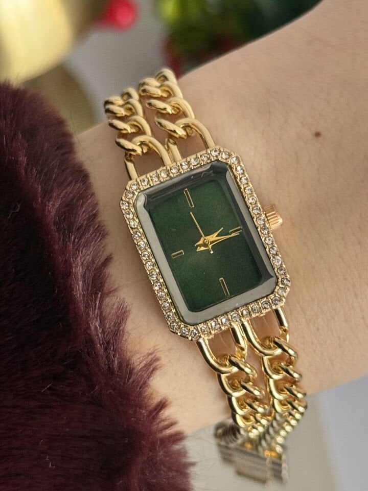 Çift Zincir Detay Tasarım Saat