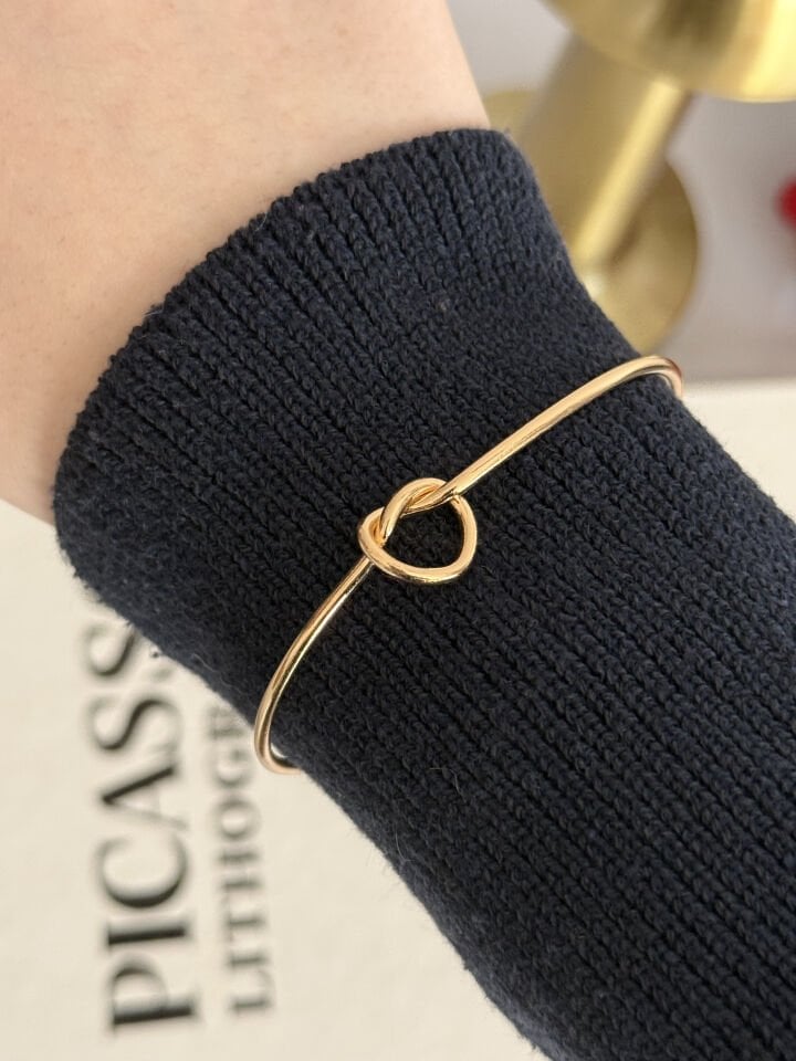 Gold Düğüm Bileklik