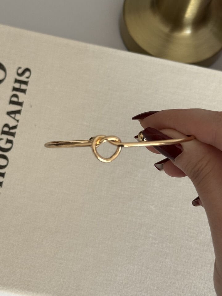 Gold Düğüm Bileklik