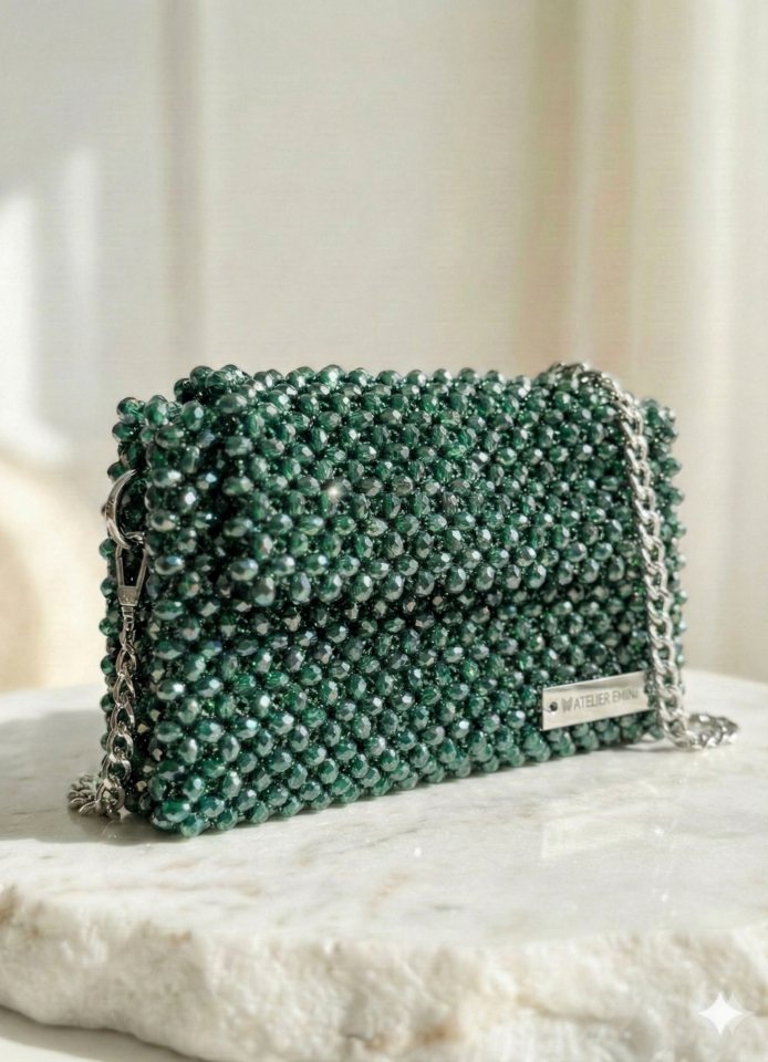 Mint Jewel Gelato – Özel Üretim Kristal Çanta