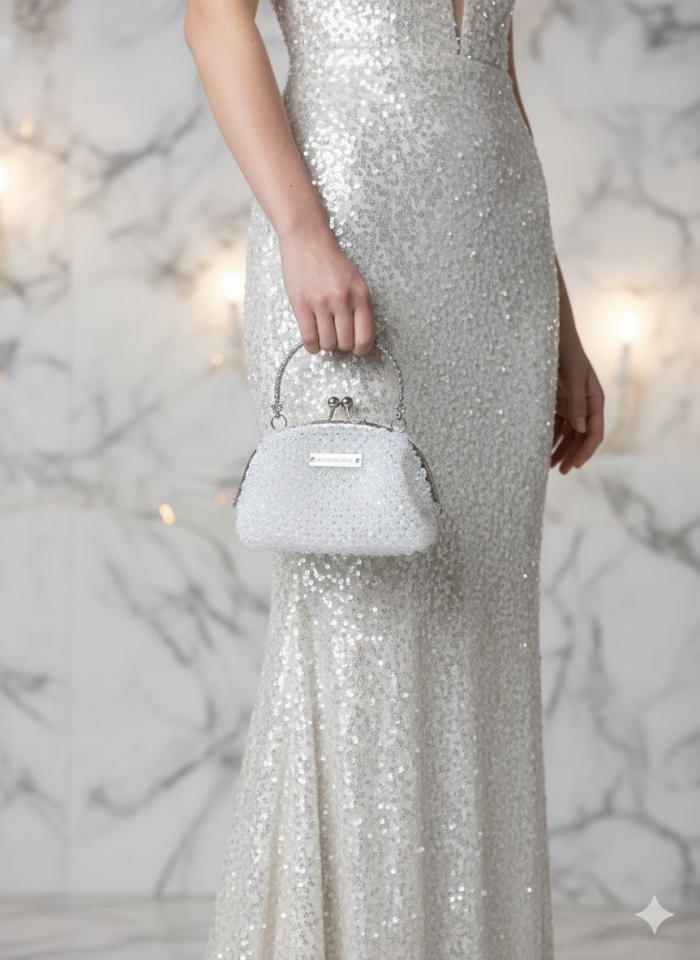 Champagne Soufflé – Özel Üretim Kristal Çanta